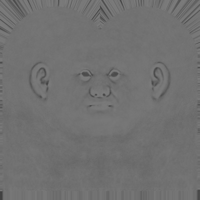 Specular texture map